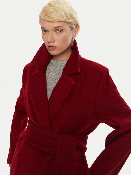 2NDDAY 2NDDAY Wollmantel Liviana 2245132514 Rot Oversize