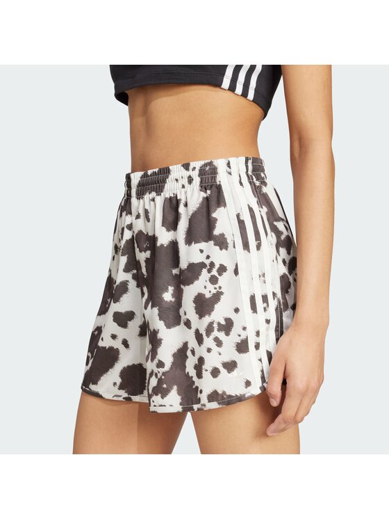 adidas adidas Sportske kratke hlače Satin KA2674 Smeđa Loose Fit