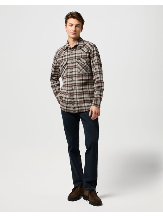 Wrangler Wrangler Jeans GREENSBORO Nero Straight Leg