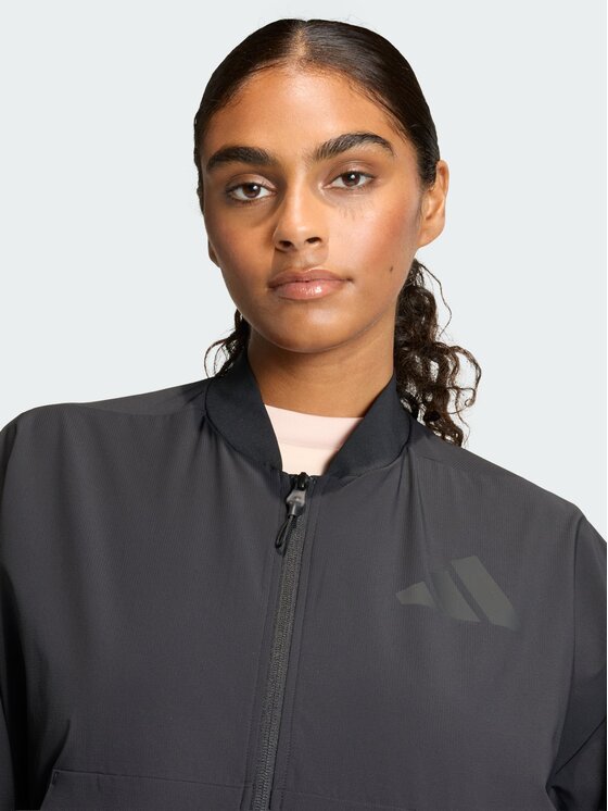 adidas adidas Kurtka bomber 159196 Czarny Loose Fit