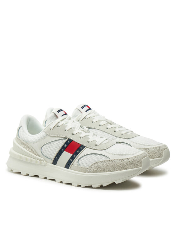 Tommy Jeans Tommy Jeans Sneakers Tjm Technical Runner Ess EM0EM01537 Bianco