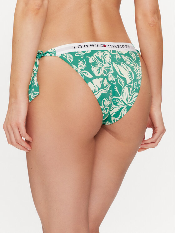 Tommy Hilfiger Tommy Hilfiger Donji dio kupaćeg kostima UW0UW05366 Zelena
