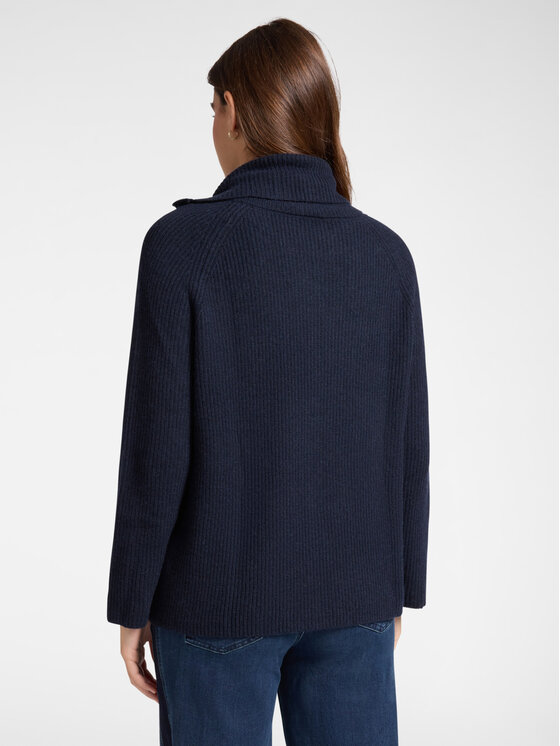 Elena Mirò Elena Mirò Cardigan M437Z000565N034 Blu Boxy Fit