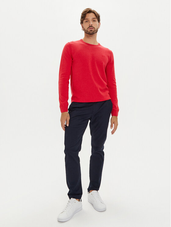 s.Oliver s.Oliver Sweter 2143173 Czerwony Regular Fit
