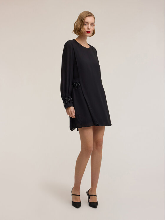 Motivi Motivi Vestito da giorno 7091Q003462N033 Nero Regular Fit