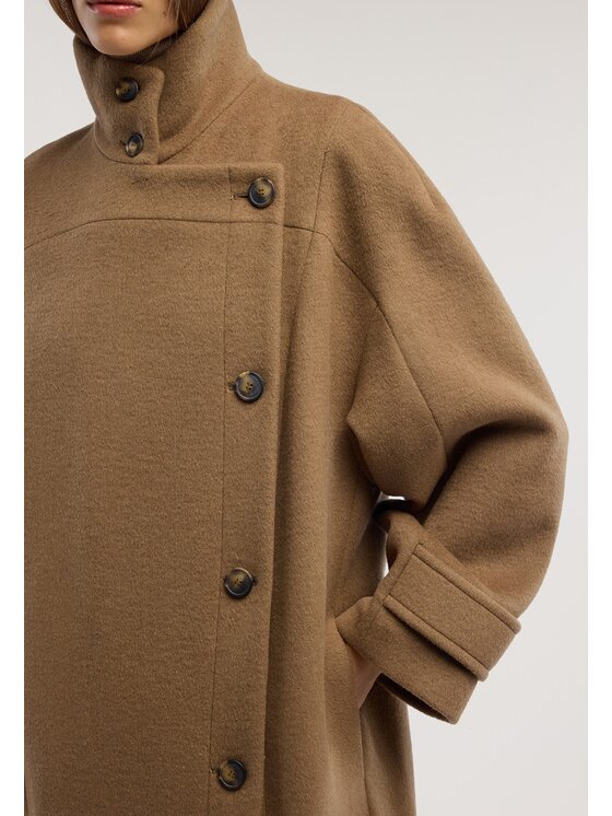 Trussardi Trussardi Płaszcz zimowy 0007A000450N041 Brązowy Regular Fit