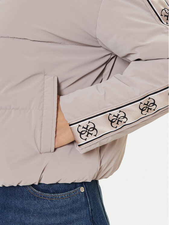 Guess Guess Kurtka zimowa V5BL11 WGYC2 Beżowy Regular Fit