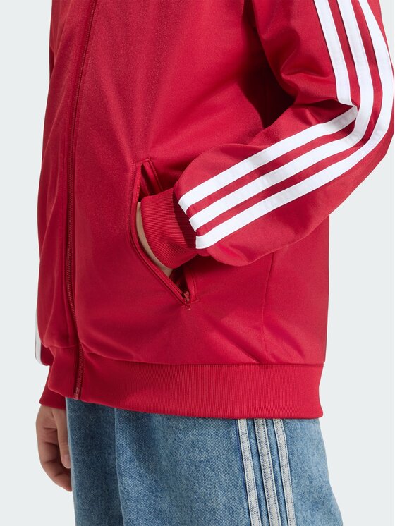 adidas adidas Μπλούζα FIREBIRD LOOSE Κόκκινο Loose Fit