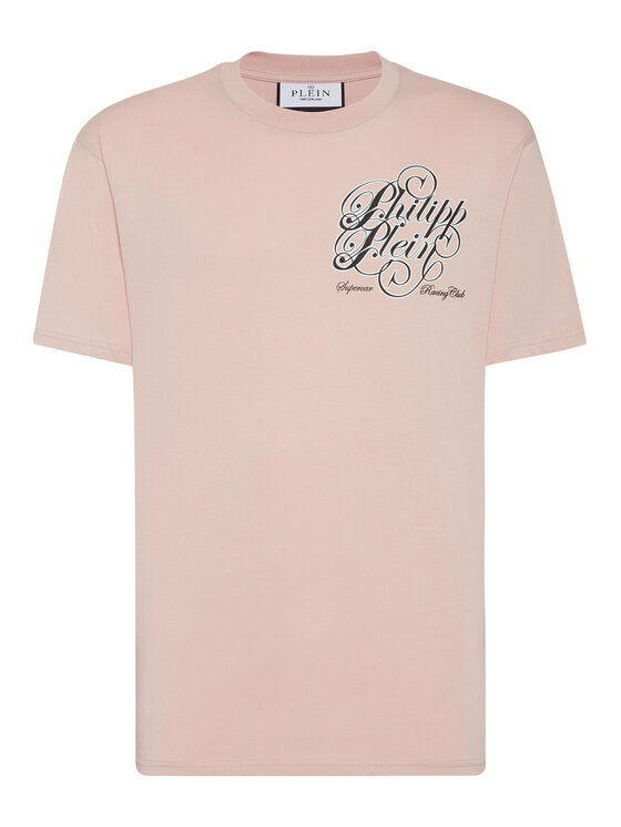 PHILIPP PLEIN PHILIPP PLEIN T-Shirt 24933 Kremowy Regular Fit