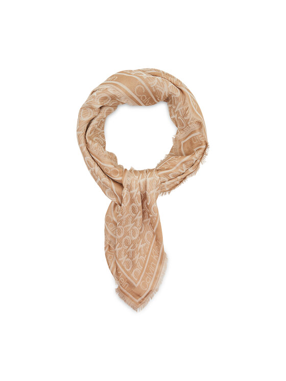 Calvin Klein Calvin Klein Foulard Monogram K60K608779 Beige