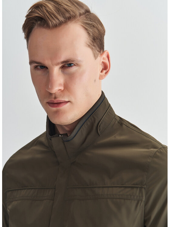 Pako Lorente Pako Lorente Kurtka przejściowa P22SF-5X-002 Zielony Regular Fit