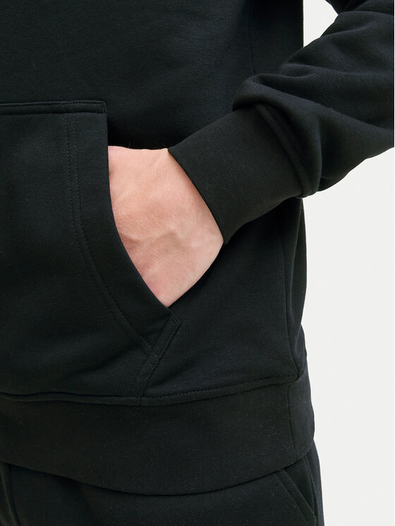 Jack&Jones Jack&Jones Majica dugih rukava Soho 12278789 Crna Relaxed Fit
