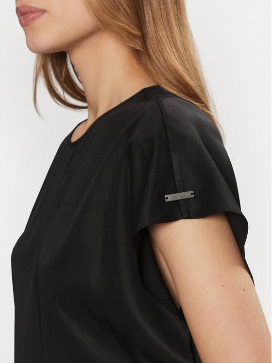 Calvin Klein Calvin Klein Rochie cocktail K20K207841 Negru Regular Fit