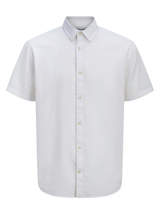Jack & Jones Jack & Jones Marškiniai Summer 12289160 Balta Regular Fit