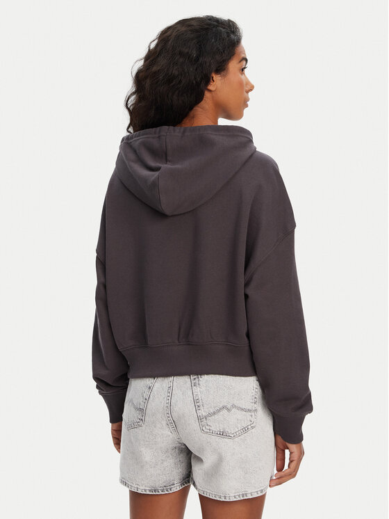 Billabong Billabong Mikina All Time EBJFT00146 Černá Boxy Fit