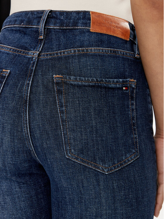Tommy Hilfiger Tommy Hilfiger Jeansy WW0WW42204 Granatowy Slim Fit