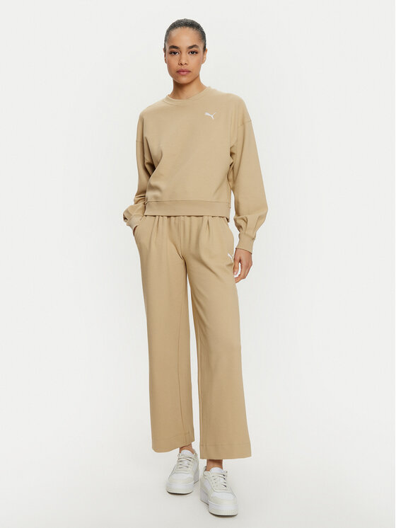 Puma Puma Світшот Her 676004 Бежевий Regular Fit