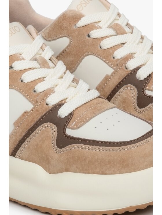 Estro Estro Sneakersy ER00112595 Béžová