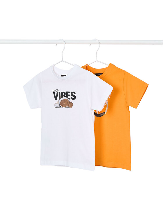 Mayoral 2er-Set T-Shirts - Kinderkleidung, Größe 6Y Bunt 3040