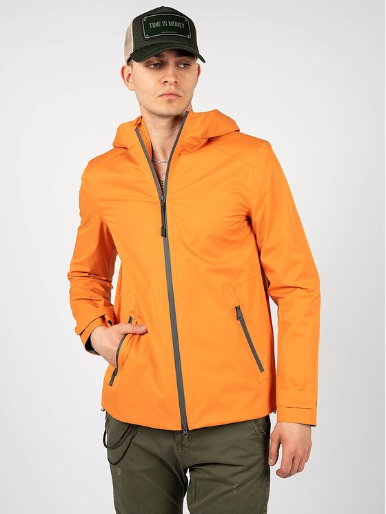 Geox Geox Μπουφάν μεταβατικό M2521B T2908 Πορτοκαλί Regular Fit
