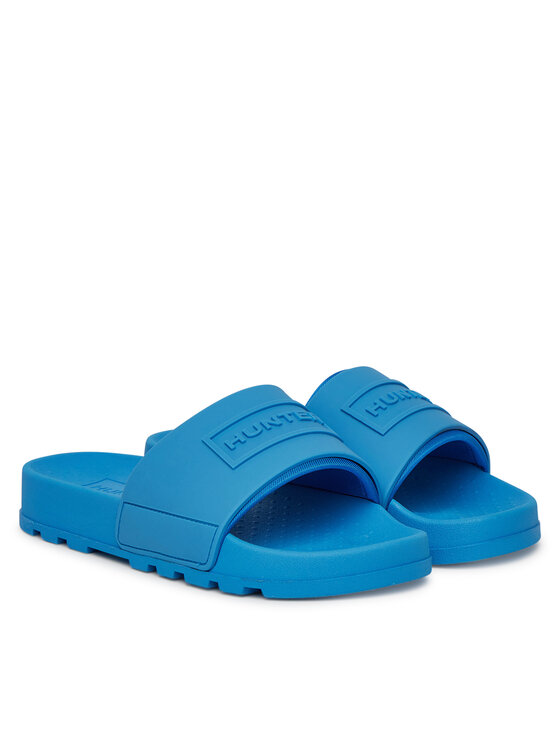Hunter Hunter Klapki HFRU0006251 Granatowy