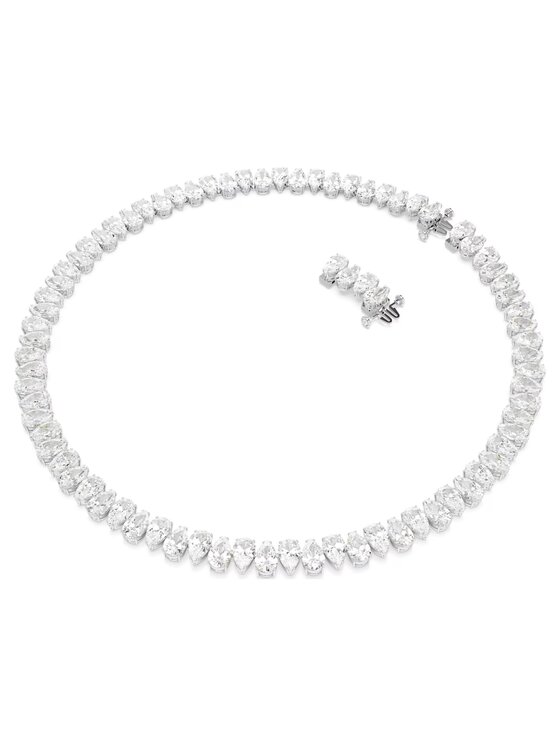 Swarovski Swarovski Naszyjnik Matrix Tennis 5662277 Srebrny