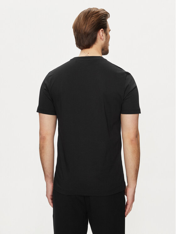 BOSS Boss T-särk 50513005 Must Regular Fit