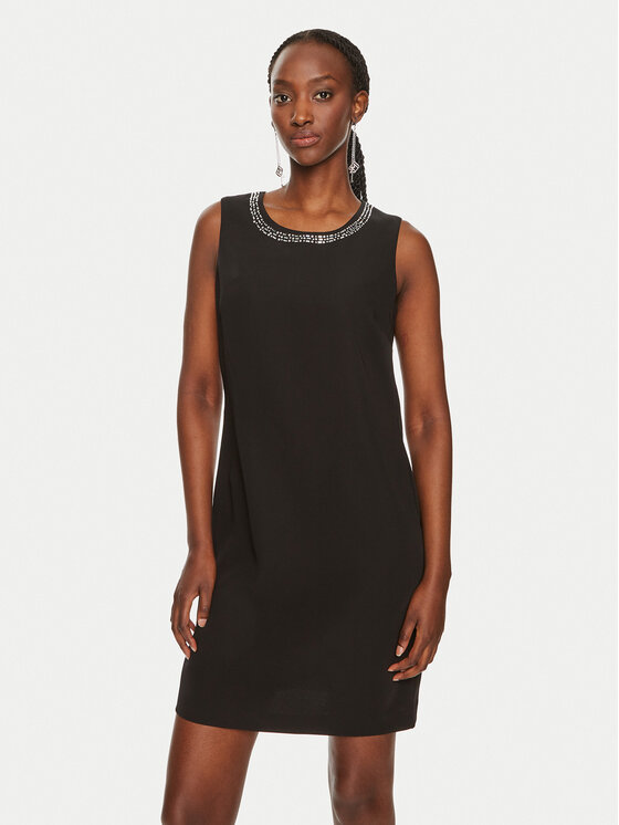 Liu Jo Liu Jo Φόρεμα κοκτέιλ WF4194 T0792 Μαύρο Regular Fit