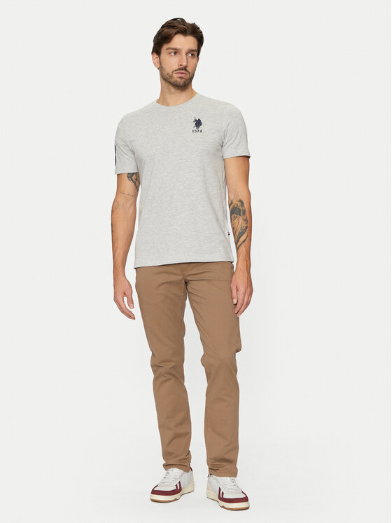 U.S. Polo Assn. U.S. Polo Assn. Majica MUP3311 Siva Slim Fit