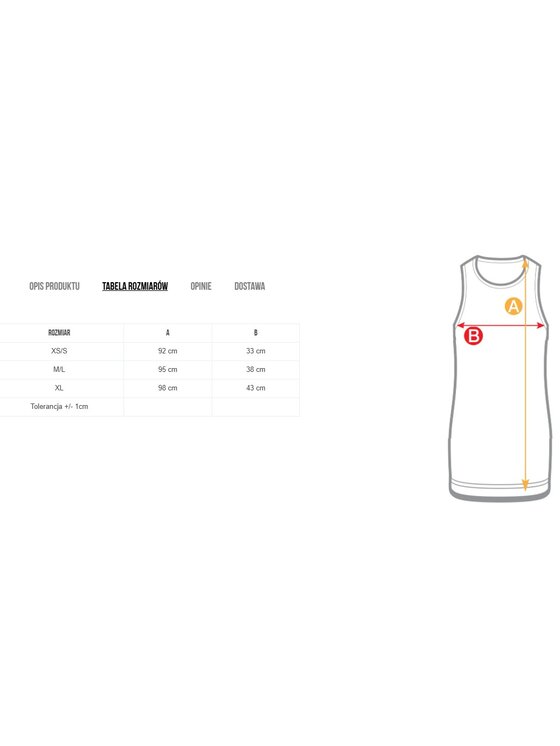 PITBULL PITBULL Sukienka codzienna Sukienka sportowa Rib LAYLA M/L Czerwony Slim Fit