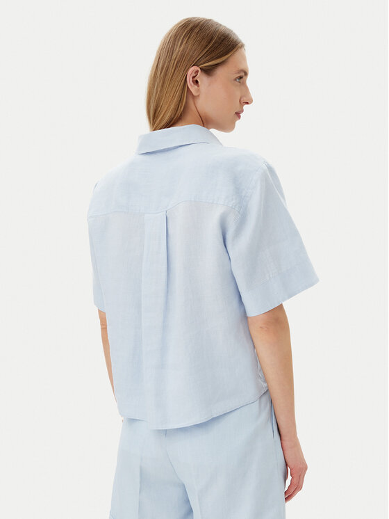 Tommy Hilfiger Tommy Hilfiger Košeľa WW0WW44720 Modrá Relaxed Fit