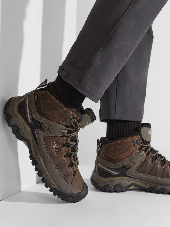 Keen Keen Trekking čevlji Targhee III Wp 1017786 Rjava
