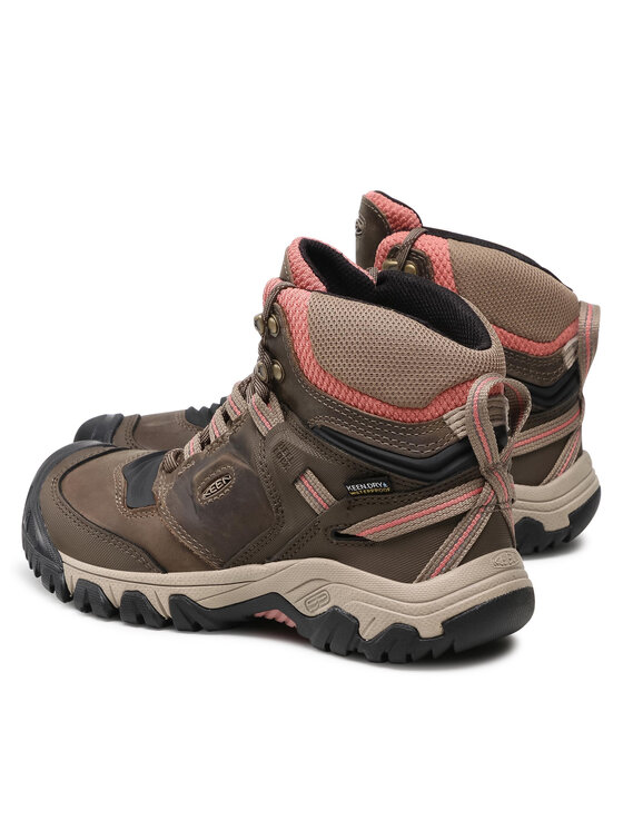 Keen Keen Trekkingi Ridge Flex Mid Wp W 1024921 Brązowy