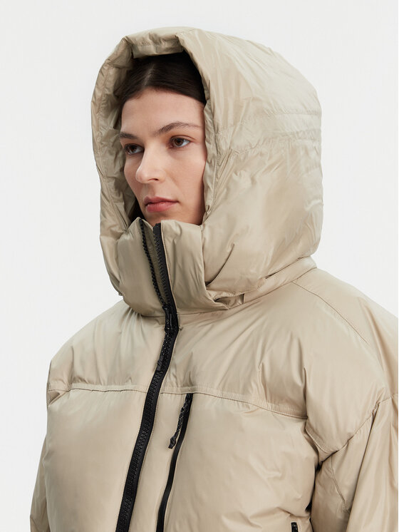 adidas by Stella McCartney adidas by Stella McCartney Geacă de iarnă Winter JI5198 Bej Loose Fit