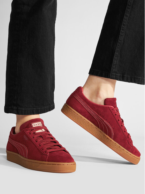 Puma Puma Sneakersy Suede Classics Vogue 387687 01 Červená