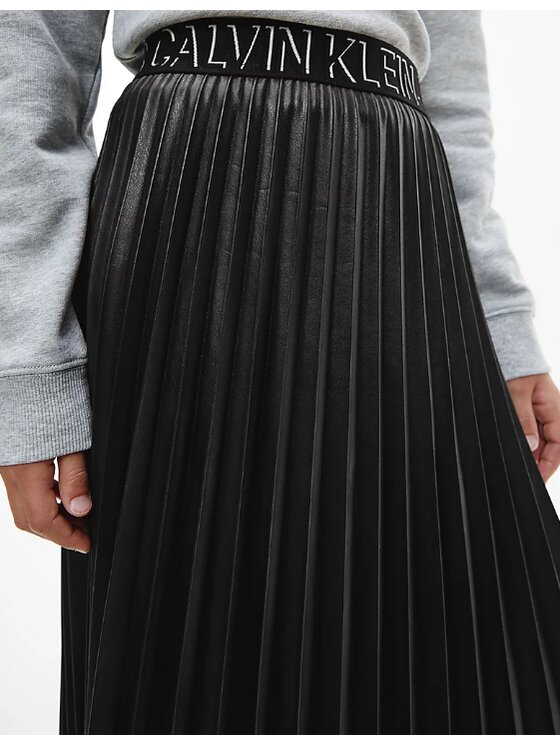 Calvin Klein Jeans Calvin Klein Jeans Spódnica IG0IG01187 BEH Czarny Regular Fit