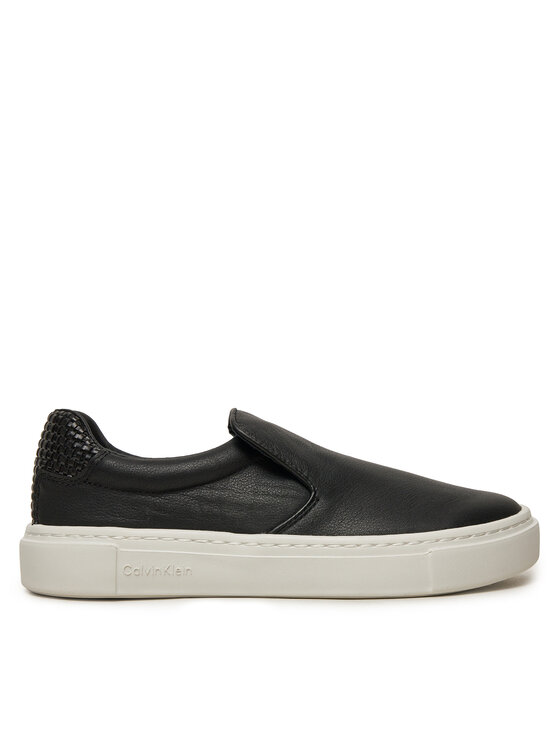 Calvin Klein Calvin Klein Αθλητικά Cupsole Slip On HW0HW02297 Μαύρο