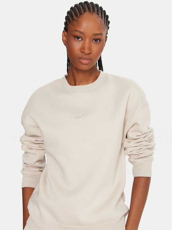 Reebok Reebok Sweatshirt Reebok X Ewa Chodakowska RK25303CCW Beige Regular Fit