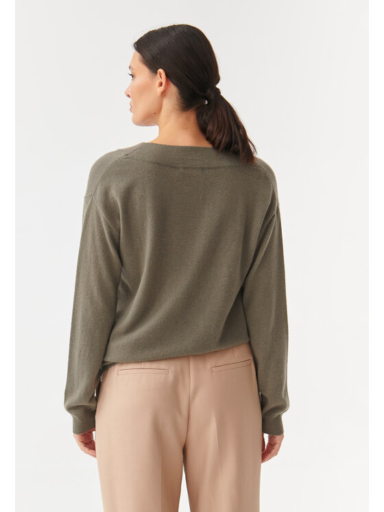 TATUUM TATUUM Svetr KASZMI Khaki Oversize