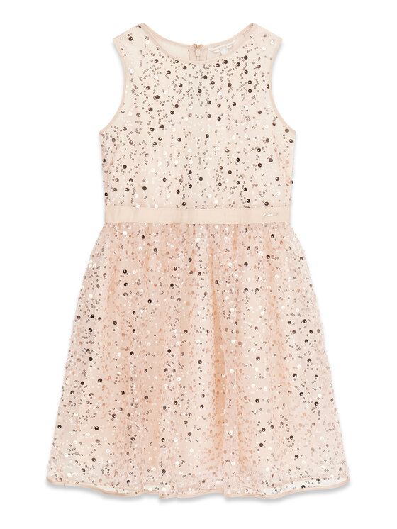 Guess Guess Elegantes Kleid J6RK23 KD580 Goldfarben Regular Fit