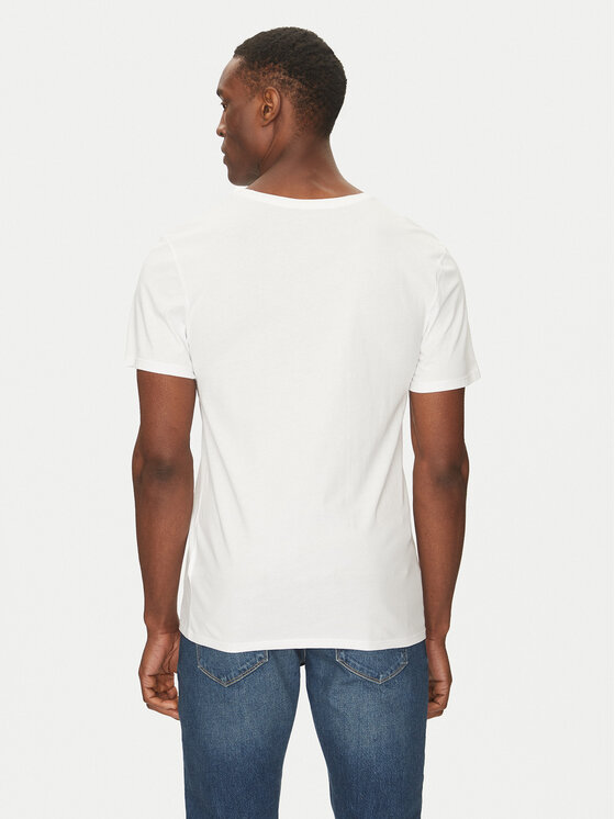 Lacoste Lacoste Súprava tričiek TH9008 Biela Slim Fit