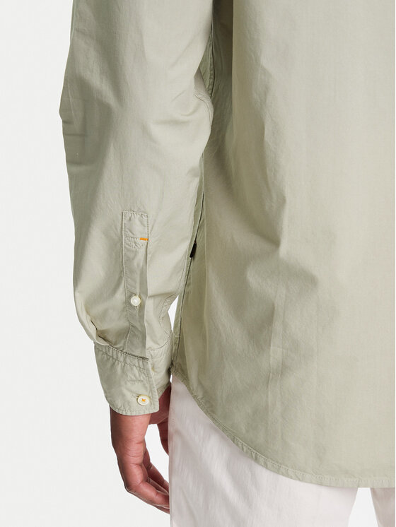 BOSS BOSS Koszula Relegant 50518304 Zielony Regular Fit
