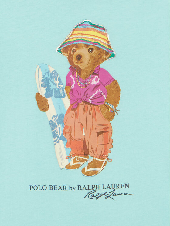 Polo Ralph Lauren Polo Ralph Lauren T-Shirt 313B22529001 Tyrkysová Regular Fit