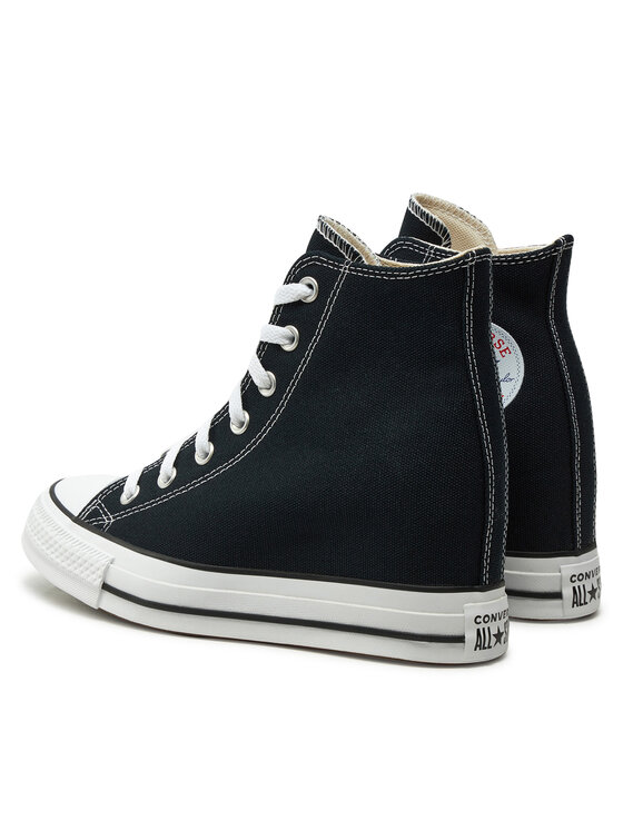 Converse Converse Plátěnky Chuck Taylor All Star Wedge Platform A11909C Černá