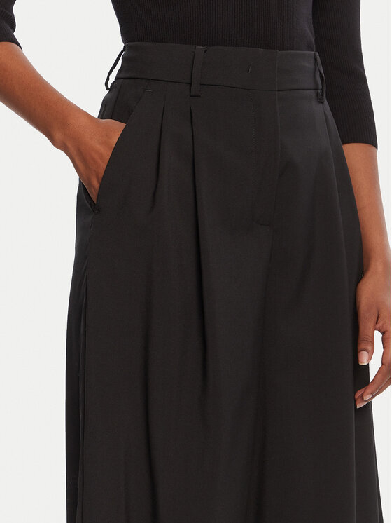 Weekend Max Mara Weekend Max Mara Palazzo nohavice Adelfi 2525136072 Čierna Wide Leg