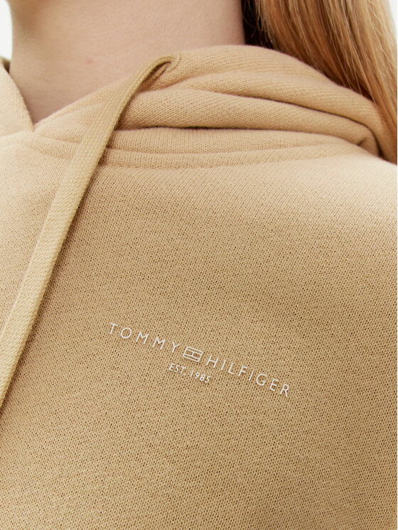 Tommy Hilfiger Tommy Hilfiger Bluză 1985 WW0WW40274 Bej Regular Fit