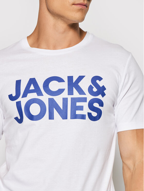 Jack&Jones Jack&Jones 3er-Set T-Shirts Corp Logo 12191762 Bunt Regular Fit