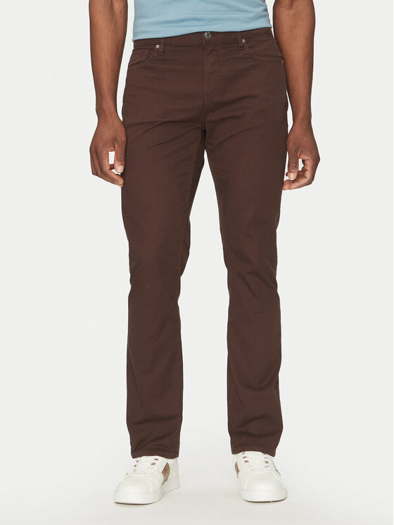 Guess Bavlnené nohavice M5RAS2 WGXW1 Regular Fit