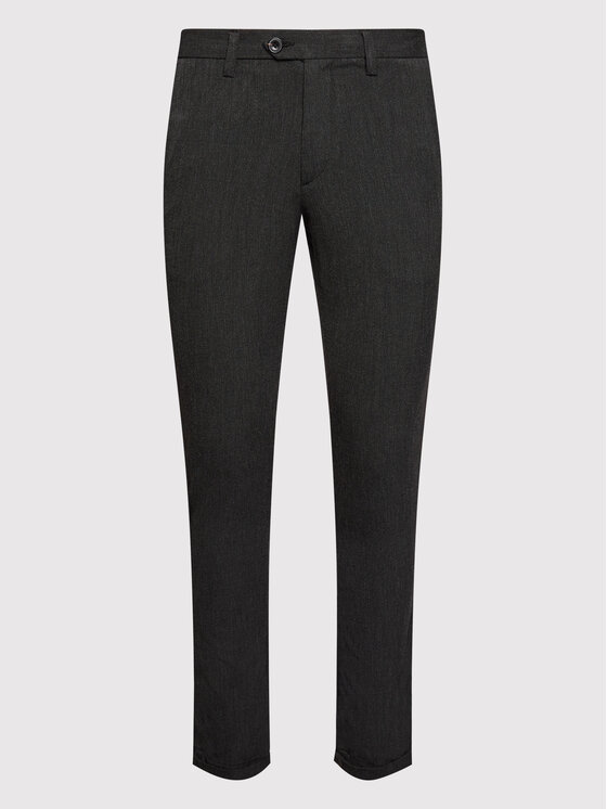 Jack & Jones Jack & Jones Chinosy Marco 12193553 Szary Slim Fit