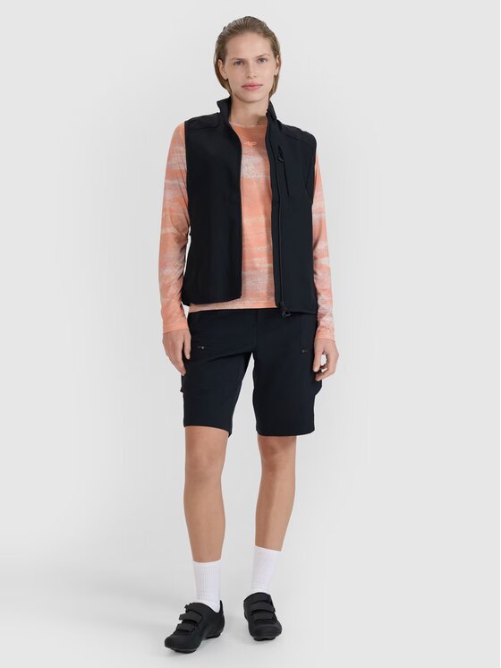 4F 4F Φανέλα ποδηλασίας 4FWSS25TFLOF344-70A Πορτοκαλί Regular Fit